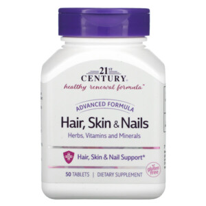 Mua 21st Century Advanced Formula Hair Skin & Nails 50 viên giảm giá rẻ Hà nội TPHCM