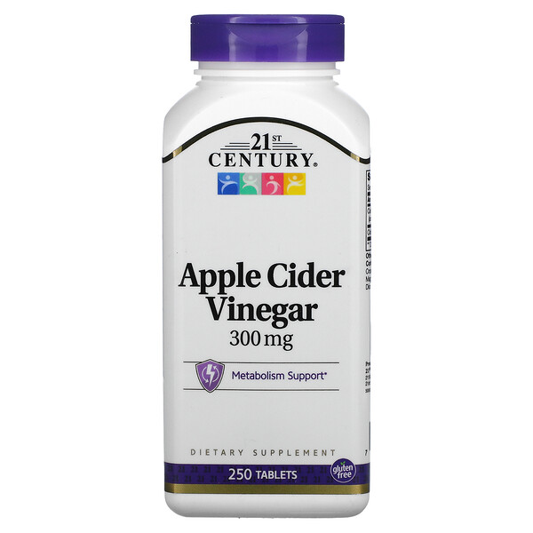 Mua 21st Century Apple Cider Vinegar 300 mg 250 viên giảm giá rẻ Hà nội TPHCM