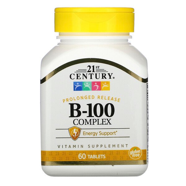 21st Century B-100 Complex Prolonged Release 60 Tablets 3 Mua 21st Century B-100 Complex Prolonged Release 60 viên giảm giá rẻ Hà nội TPHCM