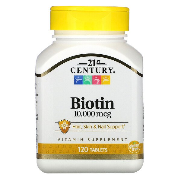 21st Century Biotin 10,000 mcg 120 viên 3 21st century biotin 10 000 mcg 120 tablets 64496