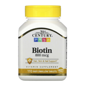 Mua 21st Century Biotin 800 mcg 110 Easy Swallow viên giảm giá rẻ Hà nội TPHCM