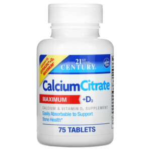 Mua 21st Century Calcium Citrate + D3 Maximum 75 viên giảm giá rẻ Hà nội TPHCM