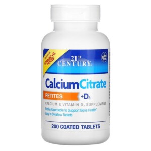 Mua 21st Century Calcium Citrate Petites + D3 200 Coated viên giảm giá rẻ Hà nội TPHCM
