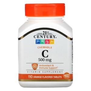 Mua 21st Century Chewable C Orange Flavor 500 mg 110 viên giảm giá rẻ Hà nội TPHCM