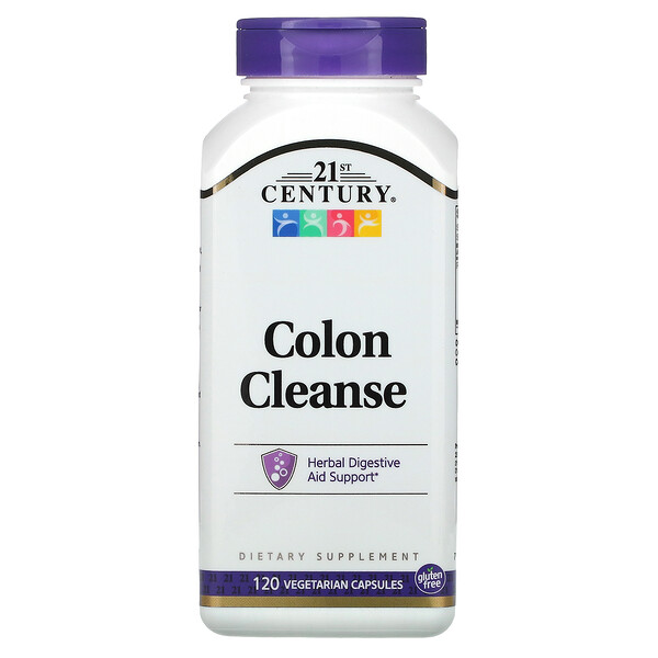 21st Century Colon Cleanse 120 viên 3 21st century colon cleanse 120 vegetarian capsules 41321