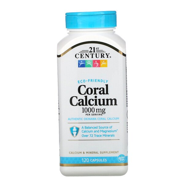 Mua 21st Century Coral Calcium 1000 mg 120 viên giảm giá rẻ Hà nội TPHCM