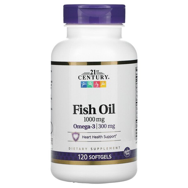 21st Century Fish Oil 1,000 mg 120 Softgels 3 21st century fish oil 1 000 mg 120 softgels 37359