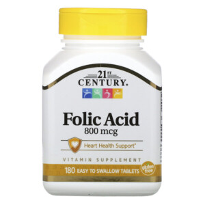 Mua 21st Century Folic Acid 800 mcg 180 Easy to Swallow viên giảm giá rẻ Hà nội TPHCM