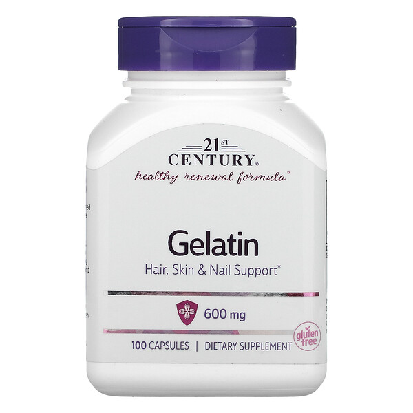 Mua 21st Century Gelatin 600 mg 100 viên giảm giá rẻ Hà nội TPHCM