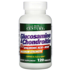 Mua 21st Century Glucosamine & Chondroitin Plus Hyaluronic Acid + MSM 120 viên giảm giá rẻ Hà nội TPHCM