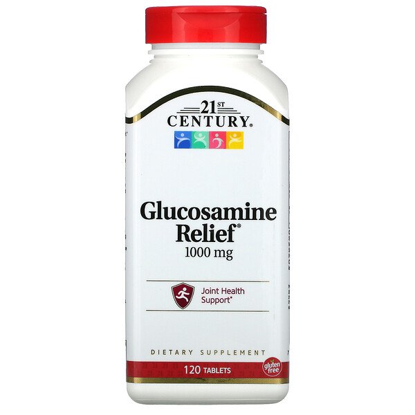 21st Century Glucosamine Relief 1,000 mg 120 viên 3 21st century glucosamine relief 1 000 mg 120 tablets 37360