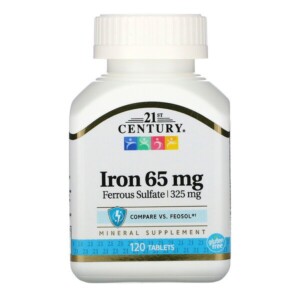 Mua 21st Century Iron 65 mg 120 viên giảm giá rẻ Hà nội TPHCM