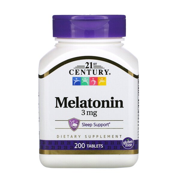 Mua 21st Century Melatonin 3 mg 200 viên giảm giá rẻ Hà nội TPHCM