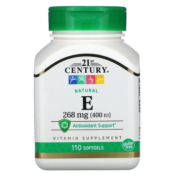 Mua 21st Century Natural Vitamin E 268 mg 400 IU 110 Softgels giảm giá rẻ Hà nội TPHCM