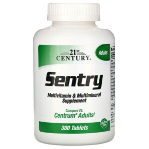 Mua 21st Century Sentry Adults Multivitamin & Multimineral Supplement 300 viên giảm giá rẻ Hà nội TPHCM