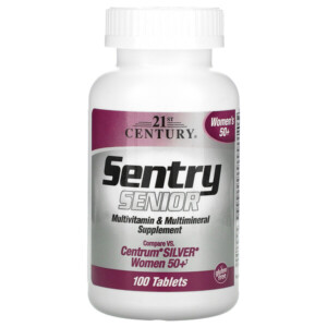 Mua 21st Century Sentry Senior Multivitamin & Multimineral Supplement Women 50+ 100 viên giảm giá rẻ Hà nội TPHCM