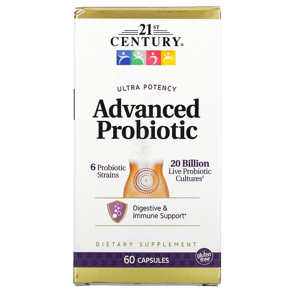 21st Century Ultra Potency Advanced Probiotic 60 viên 3 21st century ultra potency advanced probiotic 60 capsules 52432