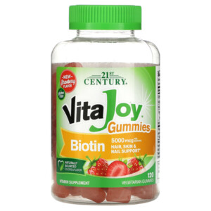 Mua 21st Century VitaJoy Biotin Gummies Strawberry Flavor 5