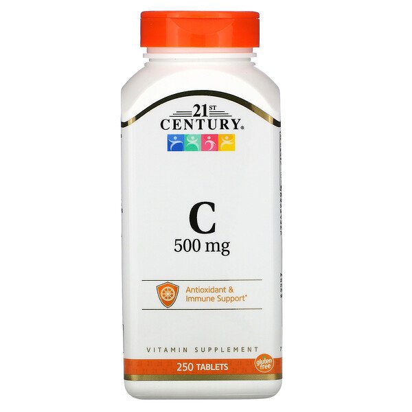 Mua 21st Century Vitamin C 500 mg 250 viên giảm giá rẻ Hà nội TPHCM