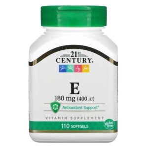 Mua 21st Century Vitamin E 180 mg 400 IU 110 Softgels giảm giá rẻ Hà nội TPHCM