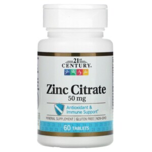 Mua 21st Century Zinc Citrate 50 mg 60 viên giảm giá rẻ Hà nội TPHCM
