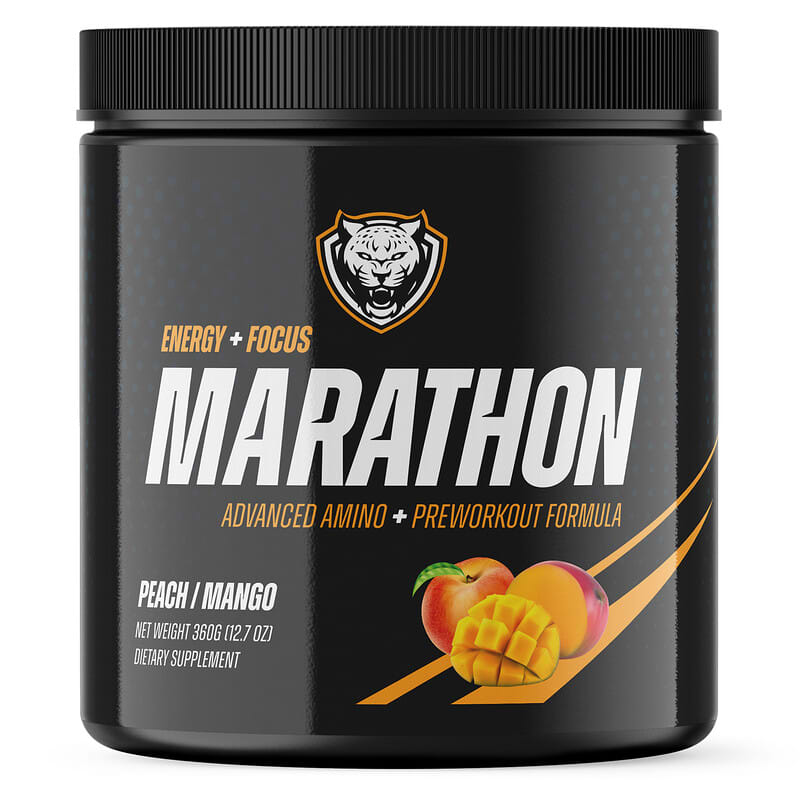 6AM Run Marathon Advanced Amino + Preworkout Formula Peach Mango 12.7 oz (360 g) 3 6AM Run Marathon Advanced Amino + Preworkout Formula Peach Mango 12.7 oz (360 g) 745558343475