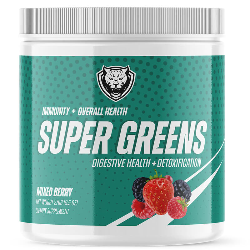 6AM Run Super Greens Mixed Berry 9.5 oz (270 g) 3 6AM Run Super Greens Mixed Berry 9.5 oz (270 g) 723503038300