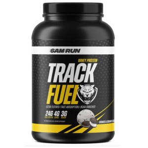 6AM Run Track Fuel Whey Protein Cookies & Cream 2 lb (907 g) 745558343673