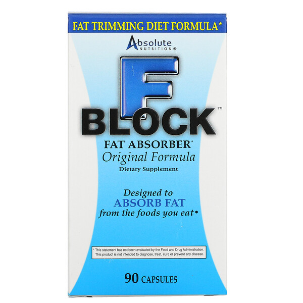 Mua Absolute Nutrition FBlock Fat Absorber Original Formula 90 viên giảm giá rẻ Hà nội TPHCM