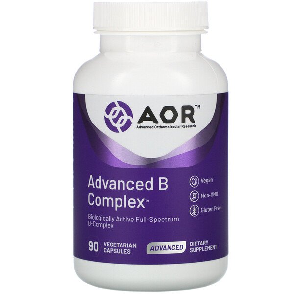 Mua Advanced Orthomolecular Research AOR Advanced B Complex 90 viên giảm giá rẻ Hà nội TPHCM
