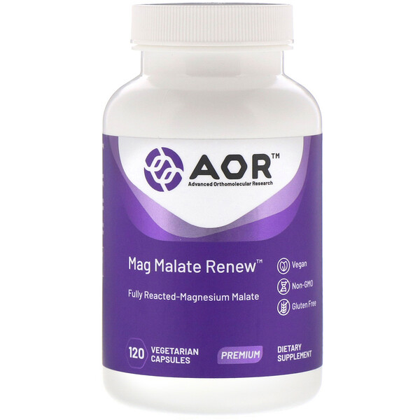 Mua Advanced Orthomolecular Research AOR Mag Malate Renew 120 viên giảm giá rẻ Hà nội TPHCM