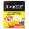 AirBorne Immune Support Supplement Zesty Orange 2 Tubes 10 Effervescent Tablets Each 647865962984