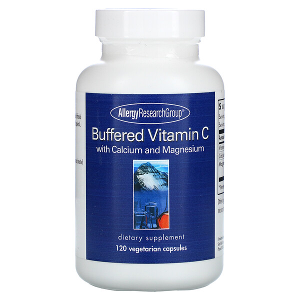 Mua Allergy Research Group Buffered Vitamin C with Calcium and Magnesium 120 viên giảm giá rẻ Hà nội TPHCM