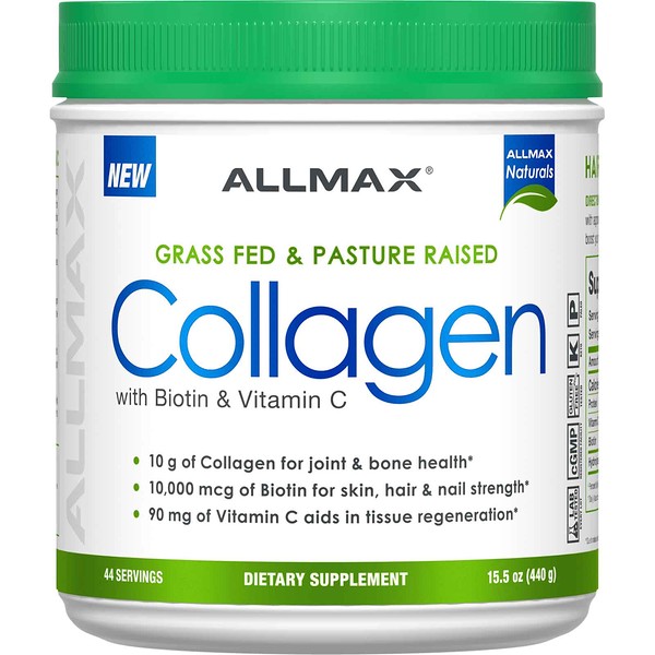 Mua ALLMAX Nutrition Grass Fed & Pasture Raised Collagen with 10