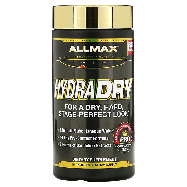 Mua ALLMAX Nutrition HydraDry Ultra-Potent Diuretic + Electrolyte Stabilizer 84 viên giảm giá rẻ Hà nội TPHCM