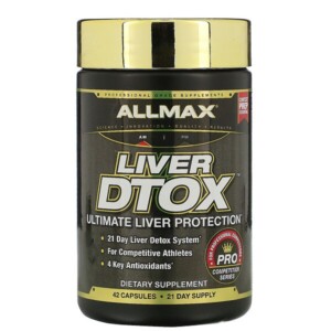 Mua ALLMAX Nutrition Liver Dtox with Extra Strength Silymarin Milk Thistle and Turmeric 95% Curcumin 42 viên giảm giá rẻ Hà nội TPHCM