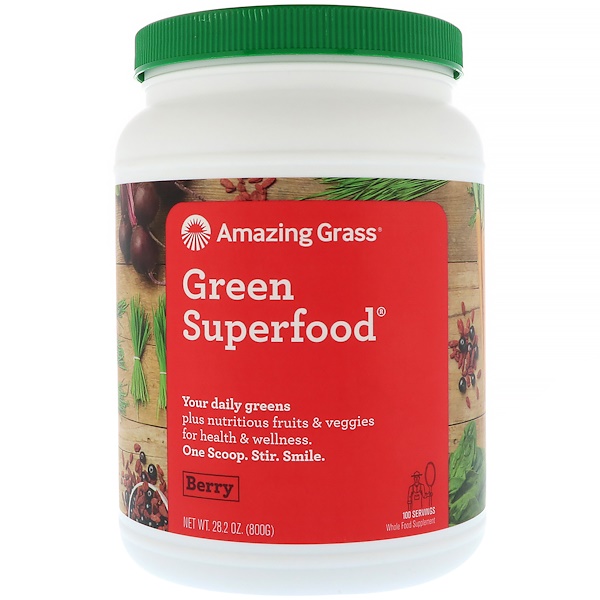Mua Amazing Grass Green Superfood Berry 28.2 oz 800 g giảm giá rẻ Hà nội TPHCM