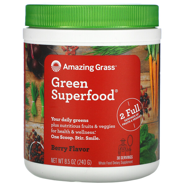 Mua Amazing Grass Green Superfood Berry 8.5 oz 240 g giảm giá rẻ Hà nội TPHCM