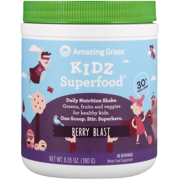 Mua Amazing Grass Kidz Superfood Berry Blast 6.35 oz 180 g giảm giá rẻ Hà nội TPHCM