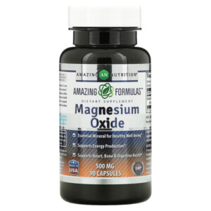 Mua Amazing Nutrition Magnesium Oxide 500 mg 90 viên giảm giá rẻ Hà nội TPHCM