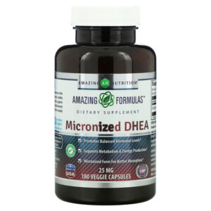 Mua Amazing Nutrition Micronized DHEA 25 mg 180 Veggie viên giảm giá rẻ Hà nội TPHCM