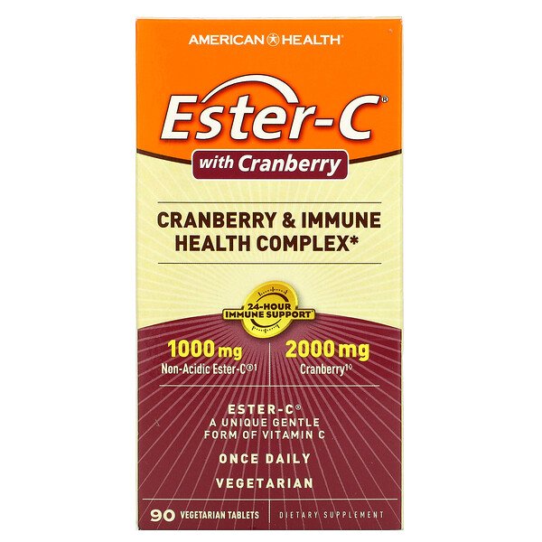 American Health Ester-C with Cranberry 90 Vegetarian Tablets 1 Mua American Health Ester-C with Cranberry 90 viên giảm giá rẻ Hà nội TPHCM