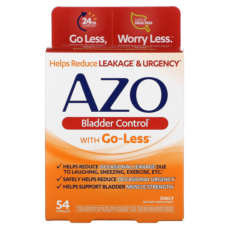 Azo Bladder Control with Go-Less 54 viên 3 azo bladder control with go less 54 capsules 63593