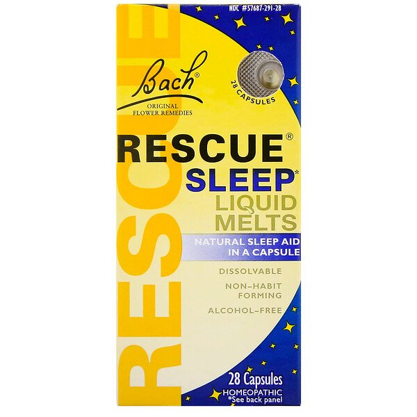 Bach Original Flower Remedies Rescue Sleep Liquid Melts 28 Capsules 3 Mua Bach Original Flower Remedies Rescue Sleep Liquid Melts 28 viên giảm giá rẻ Hà nội TPHCM