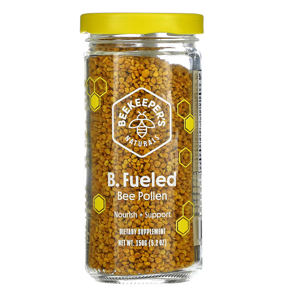 Beekeeper's Naturals Bee Pollen 5.2 oz (150 g) 2 Mua Beekeeper's Naturals B. Fueled Bee Pollen 5.2 oz 150 g giảm giá rẻ Hà nội TPHCM