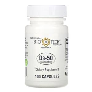 Mua Bio Tech Pharmacal D3-50 Cholecalciferol 100 viên giảm giá rẻ Hà nội TPHCM