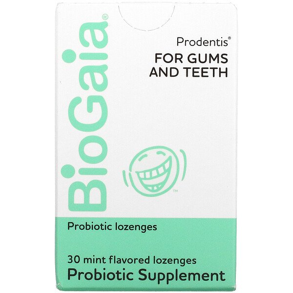 BioGaia Prodentis For Gums And Teeth Mint 30 Lozenges 3 biogaia prodentis for gums and teeth mint 30 lozenges 103148