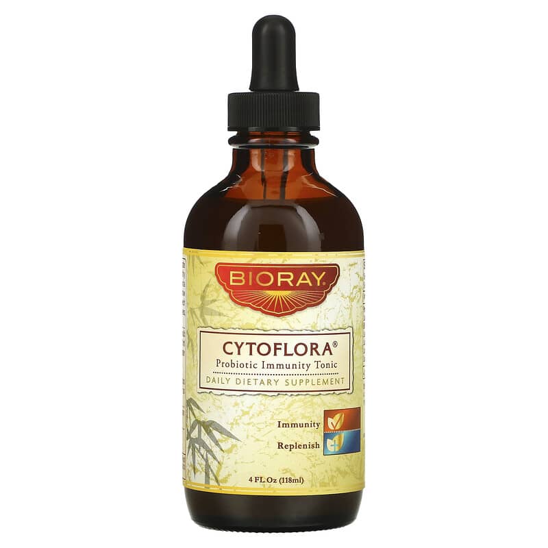 Bioray Inc. CytoFlora Probiotic Immunity Tonic 4 fl oz (118 ml) 3 Bioray Inc. CytoFlora Probiotic Immunity Tonic 4 fl oz (118 ml) 646858000047