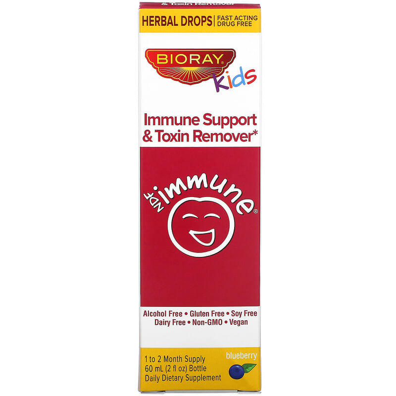 Bioray Inc. Kids Immune Support & Toxin Remover Blueberry 2 fl oz (60 ml) 3 Bioray Inc. Kids Immune Support & Toxin Remover Blueberry 2 fl oz (60 ml) 752830678880