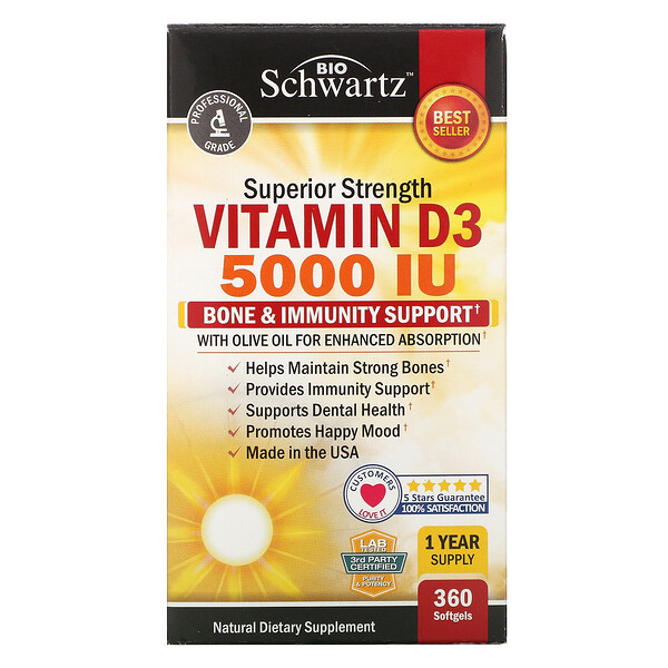 Mua BioSchwartz Superior Strength Vitamin D3 5